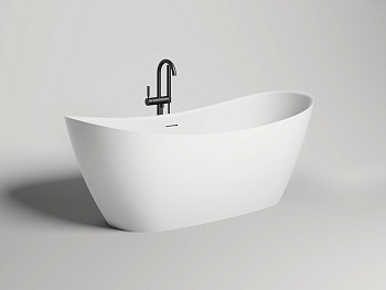 Ванна из искусственного камня Salini NOEMI 101722M 170х75 отдельностоящая овальная